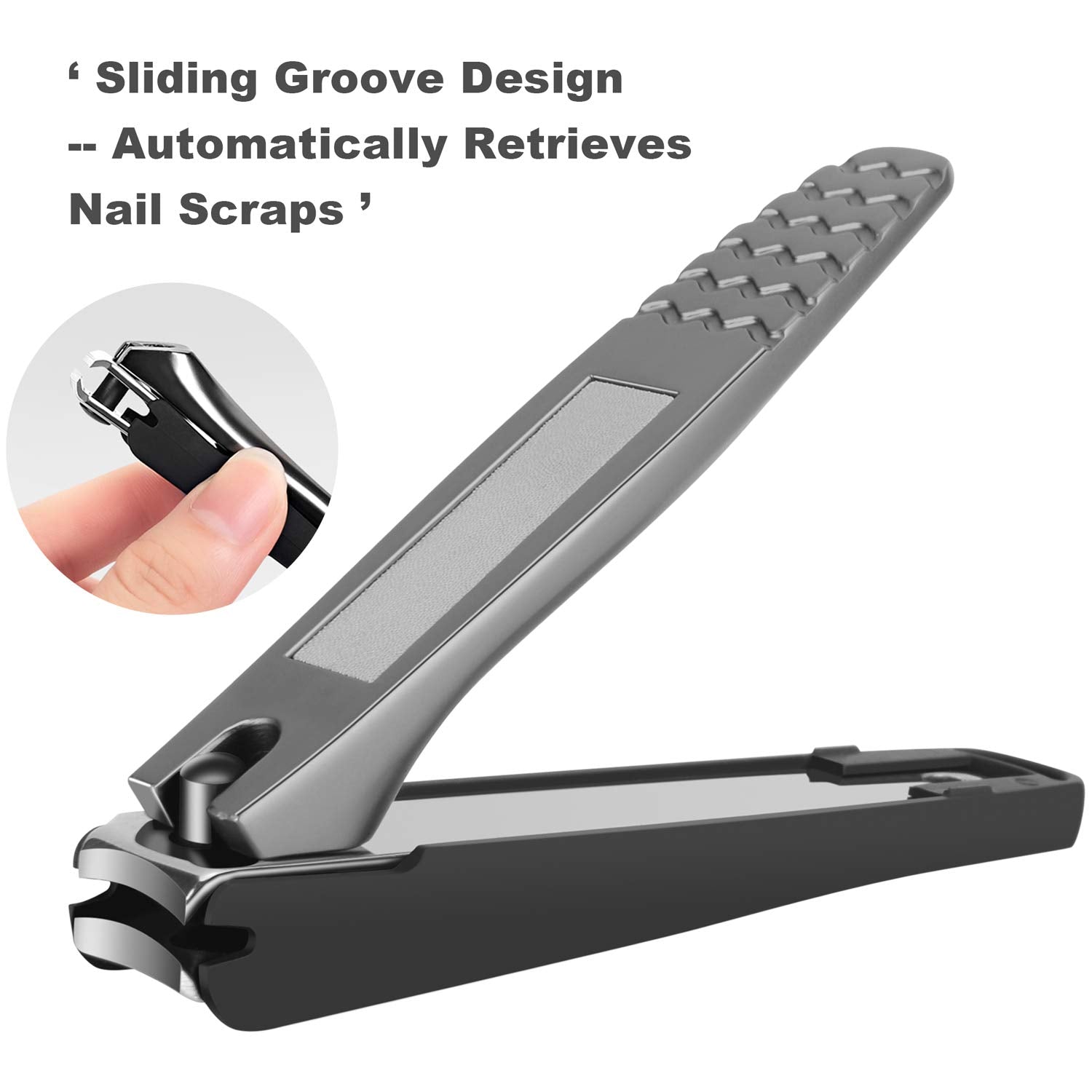  Splash-proof nail clippers and Toenail Clippers Set